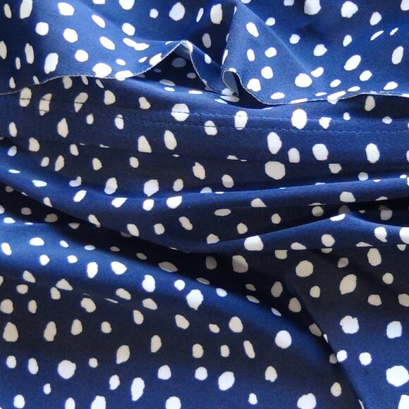 Kona Sol Swimsuit Womens One Piece Removeable Pads Polk-a-dot Blue M,14, XL 22 - Picture 4 of 14